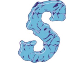 Sticker Custom Preview Image #003018 Alphabets General Crinkle Crinkle Italic S1