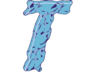 Sticker Custom Preview Image #003021 Alphabets General Crinkle Crinkle Italic T1
