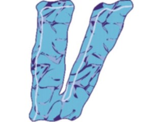 Sticker Custom Preview Image #003026 Alphabets General Crinkle Crinkle Italic V2