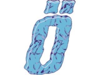 Sticker Custom Preview Image #003037 Alphabets General Crinkle Crinkle Italic O1