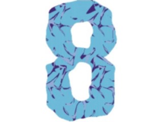 Sticker Custom Preview Image #003050 Alphabets General Crinkle Crinkle Normal8