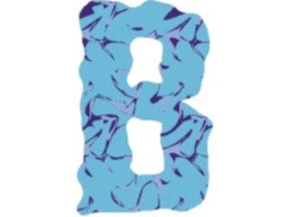 Sticker Custom Preview Image #003055 Alphabets General Crinkle Crinkle Normal B1