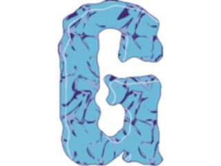 Sticker Custom Preview Image #003065 Alphabets General Crinkle Crinkle Normal G1