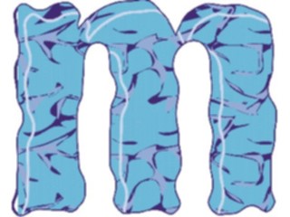 Sticker Custom Preview Image #003078 Alphabets General Crinkle Crinkle Normal M2