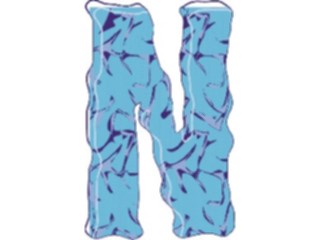 Sticker Custom Preview Image #003079 Alphabets General Crinkle Crinkle Normal N1