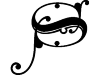 Sticker Custom Preview Image #003799 Alphabets General Fountain Fountain S2