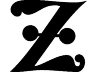 Sticker Custom Preview Image #003809 Alphabets General Fountain Fountain Z2