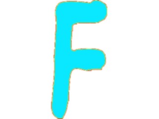 Sticker Custom Preview Image #004001 Alphabets General Glow Glow Condensed F1