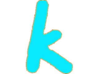 Sticker Custom Preview Image #004120 Alphabets General Glow Glow Extended K2