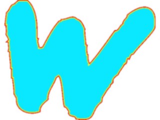 Sticker Custom Preview Image #004161 Alphabets General Glow Glow Extended W2