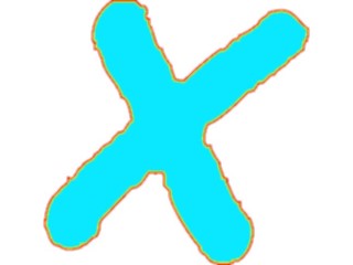 Sticker Custom Preview Image #004162 Alphabets General Glow Glow Extended X1