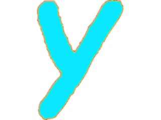 Sticker Custom Preview Image #004165 Alphabets General Glow Glow Extended Y2