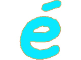 Sticker Custom Preview Image #004181 Alphabets General Glow Glow Extendede2