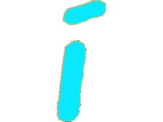 Sticker Custom Preview Image #004187 Alphabets General Glow Glow Extendedi2
