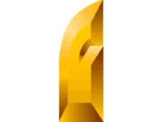 Sticker Custom Preview Image #004350 Alphabets General Gold Gold Condensed Punc06