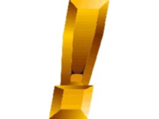 Sticker Custom Preview Image #004516 Alphabets General Gold Gold Italic Punc01
