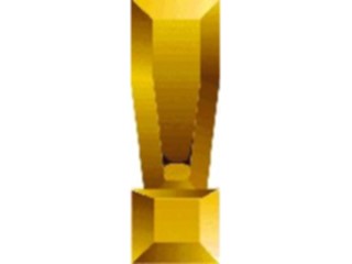 Sticker Custom Preview Image #004603 Alphabets General Gold Gold Normal Punc01