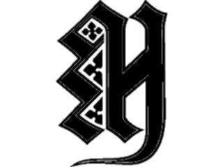 Sticker Custom Preview Image #004677 Alphabets General Gothic Gothic M1