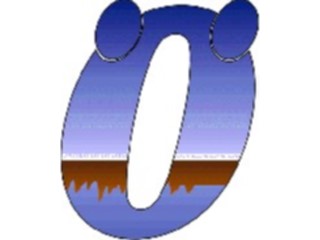 Sticker Custom Preview Image #005098 Alphabets General Horizon Horizon Ital Cond O