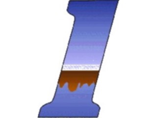 Sticker Custom Preview Image #005140 Alphabets General Horizon Horizon Italic L2