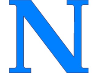 Sticker Custom Preview Image #005580 Alphabets General Liberty Liberty N