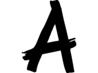 Sticker Custom Preview Image #006110 Alphabets General Marker Marker A