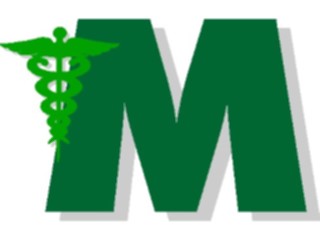 Sticker Custom Preview Image #006177 Alphabets General Medical Medical M