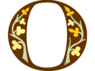 Sticker Custom Preview Image #006212 Alphabets General Medieval Medieval O