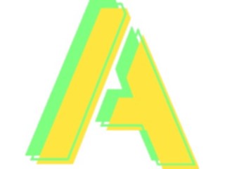 Sticker Custom Preview Image #006657 Alphabets General Offset Offset A