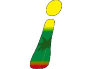 Sticker Custom Preview Image #007021 Alphabets General Paradise Paradise Italic Punc21