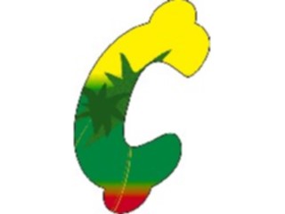 Sticker Custom Preview Image #007035 Alphabets General Paradise Paradise Italic