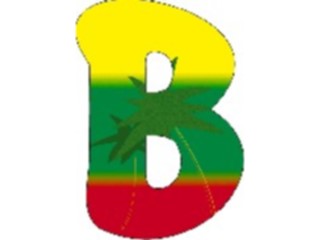 Sticker Custom Preview Image #007054 Alphabets General Paradise Paradise Normal B