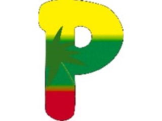 Sticker Custom Preview Image #007068 Alphabets General Paradise Paradise Normal P