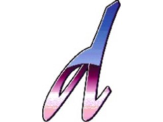 Sticker Custom Preview Image #007588 Alphabets General Reflection Reflect Italic D2