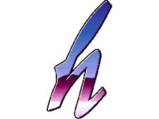 Sticker Custom Preview Image #007596 Alphabets General Reflection Reflect Italic H2
