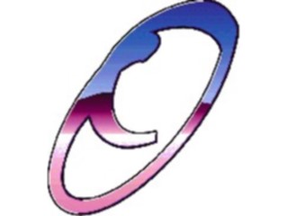 Sticker Custom Preview Image #007609 Alphabets General Reflection Reflect Italic O1