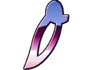 Sticker Custom Preview Image #007610 Alphabets General Reflection Reflect Italic O2