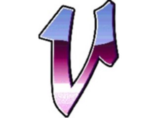 Sticker Custom Preview Image #007636 Alphabets General Reflection Reflect Italic V2