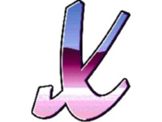 Sticker Custom Preview Image #007640 Alphabets General Reflection Reflect Italic X2