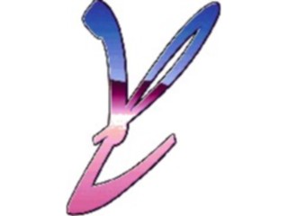 Sticker Custom Preview Image #007641 Alphabets General Reflection Reflect Italic Y1