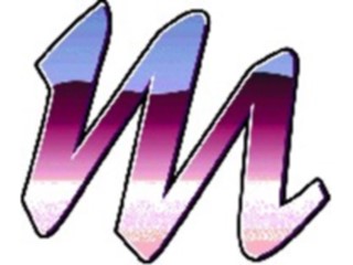 Sticker Custom Preview Image #007687 Alphabets General Reflection Reflect Normal M2