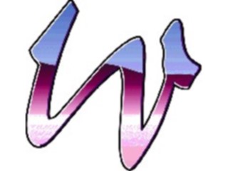 Sticker Custom Preview Image #007719 Alphabets General Reflection Reflect Normal W2