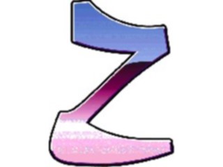 Sticker Custom Preview Image #007725 Alphabets General Reflection Reflect Normal Z2