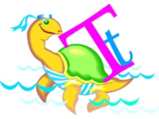 Sticker Custom Preview Image #008393 Alphabets General Silly Silly T