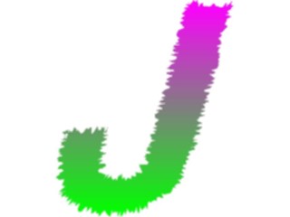 Sticker Custom Preview Image #008604 Alphabets General Sizzle Sizzle2 Sizzle Italic J1