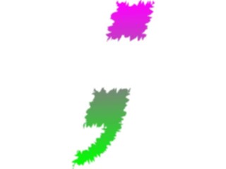 Sticker Custom Preview Image #008627 Alphabets General Sizzle Sizzle2 Sizzle Italic Punc10