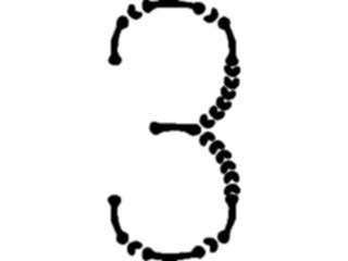 Sticker Custom Preview Image #008750 Alphabets General Skeleton Skeleton3