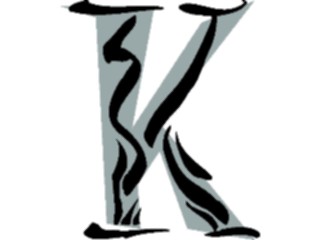 Sticker Custom Preview Image #008803 Alphabets General Sketchy Sketchy K