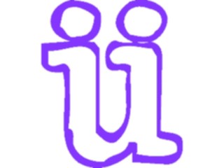 Sticker Custom Preview Image #009883 Alphabets General Smudge Smudge Extended U2