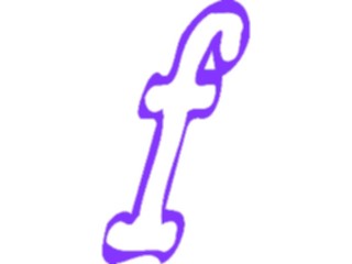 Sticker Custom Preview Image #009916 Alphabets General Smudge Smudge Ital Cond F2